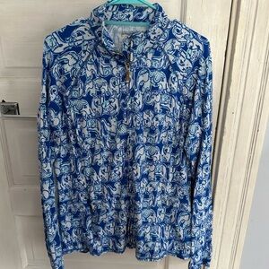Lilly Pulitzer Luxletic Zip Up